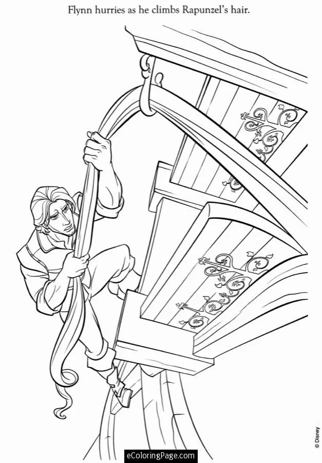 Rapunzel Para Colorear 11