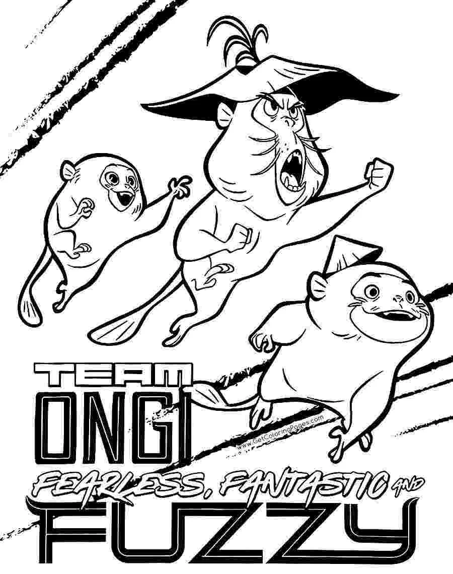 Raya and the Last Dragon Coloring Pages 50