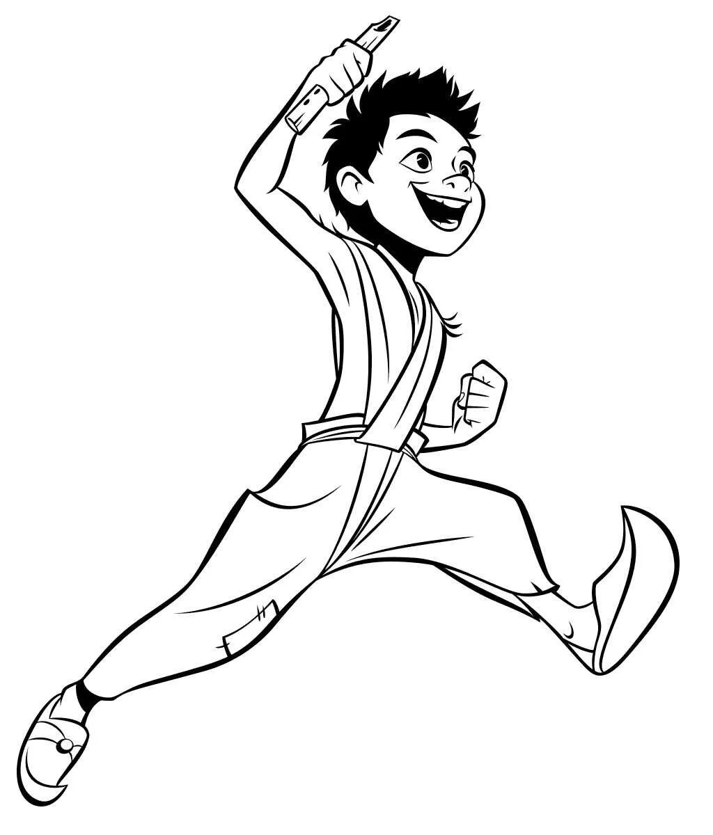 Raya and the Last Dragon Coloring Pages 59