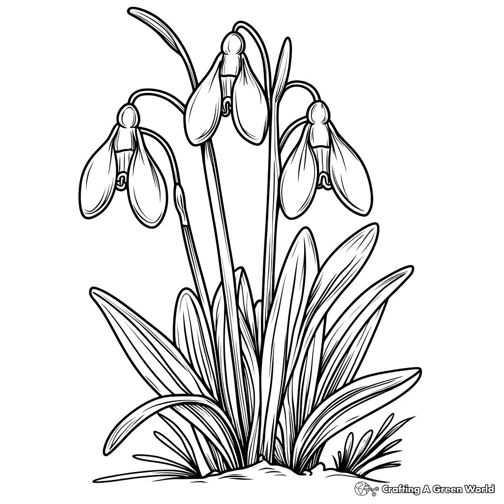Realistic Flower Coloring Pages 103