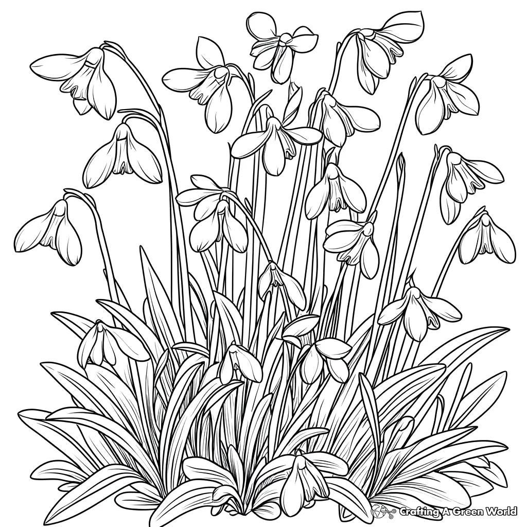 Flores Realistas para Colorir 107