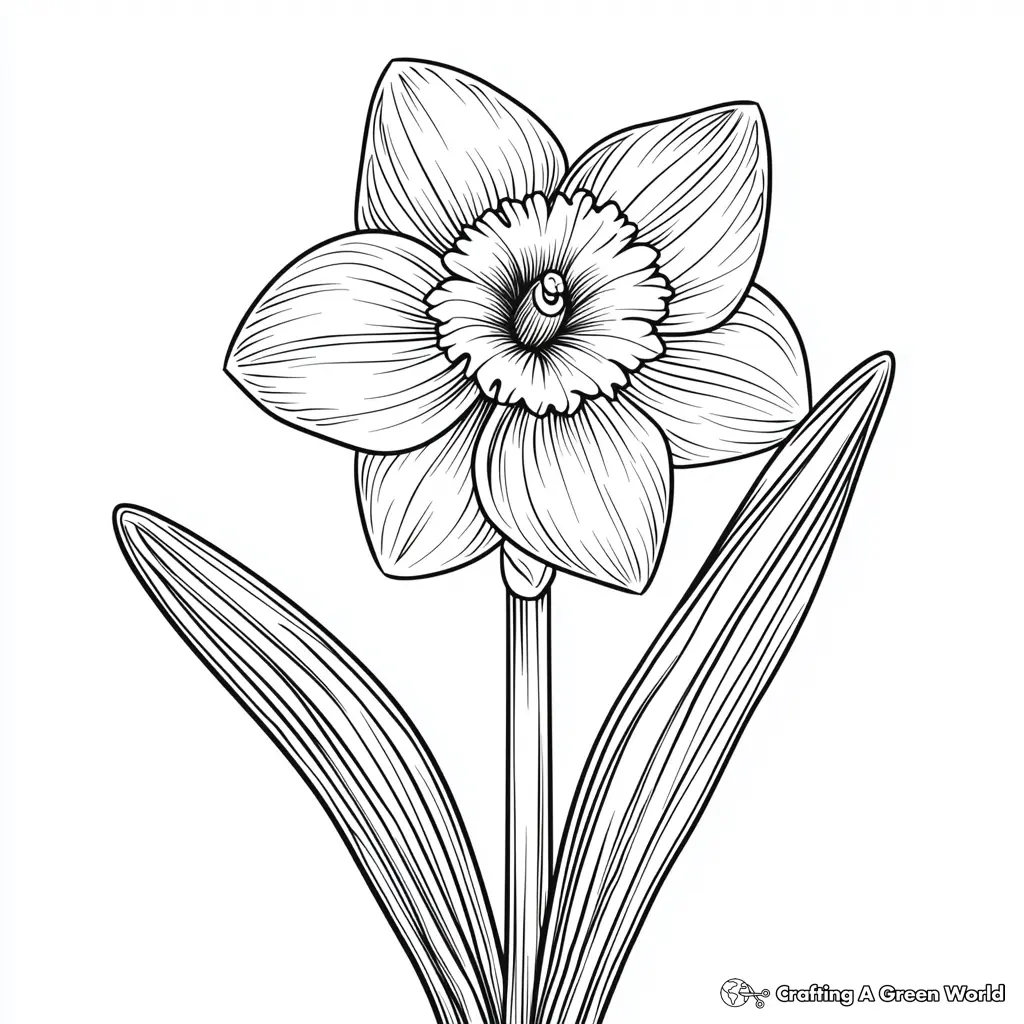 Flores Realistas para Colorear 125