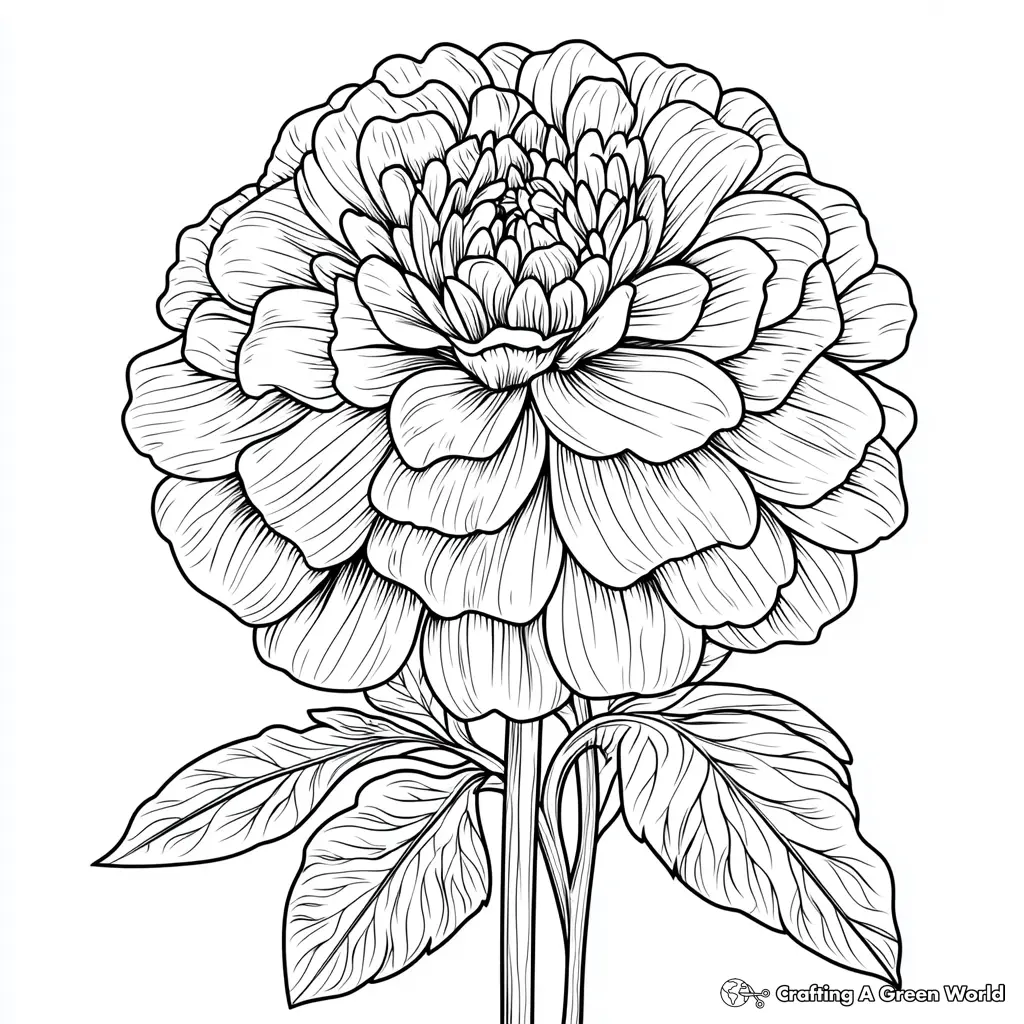 Flores Realistas para Colorir 200