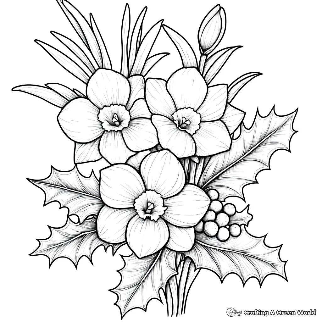 Blumen Ausmalbilder