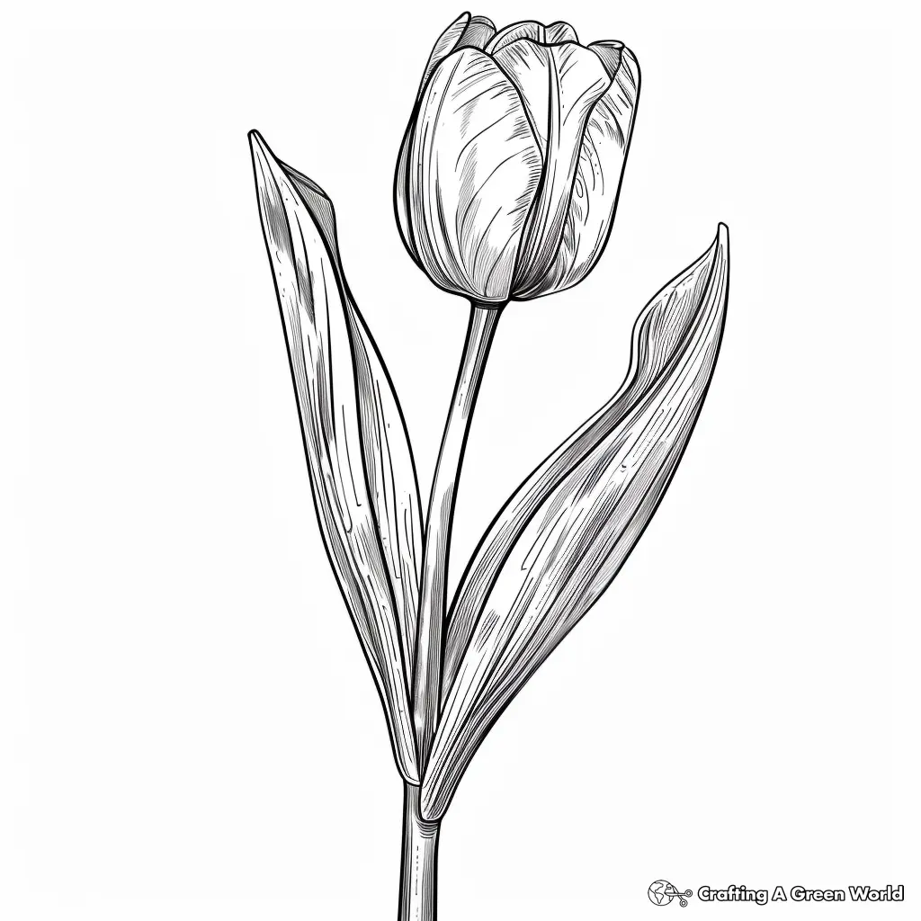 Flores Realistas para Colorir 61