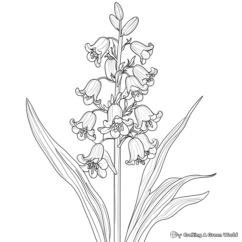 Flores Realistas para Colorear 72