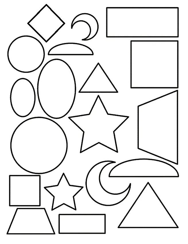 Forma Retangulo Para Colorir 11