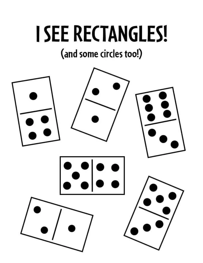 Forma Retangulo Para Colorir 3