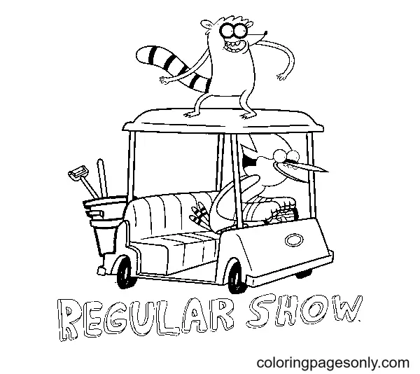 Desenhos de Apenas um show Para Colorir 17