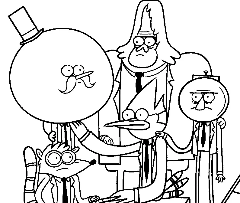 Desenhos de Apenas um show Para Colorir 3