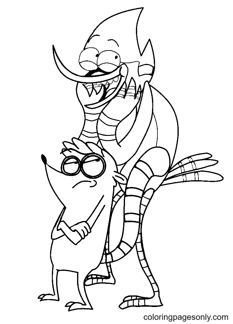 Desenhos de Apenas um show Para Colorir 47