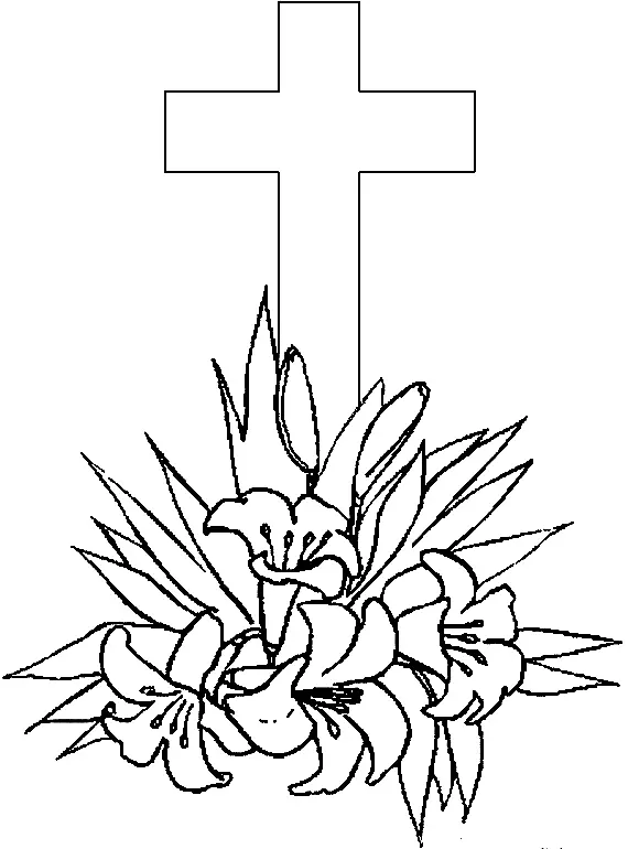 Religiöse Ostern Ausmalbilder 12