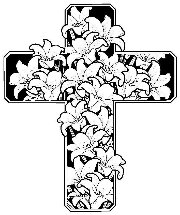 Religiöse Ostern Ausmalbilder 37