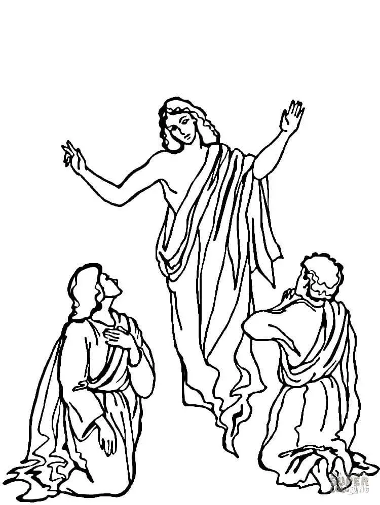 Religiöse Ostern Ausmalbilder 39