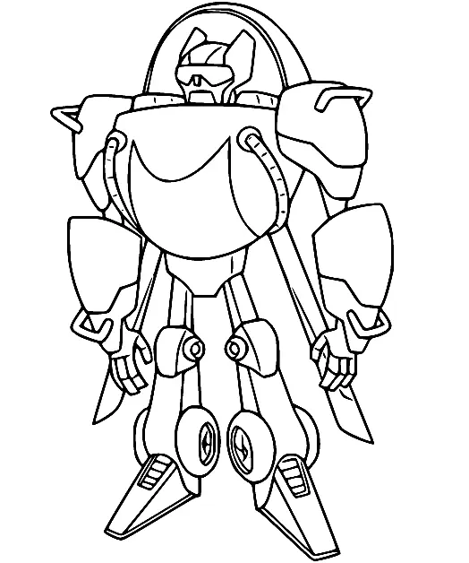 Rescue Bots Para Colorear 14