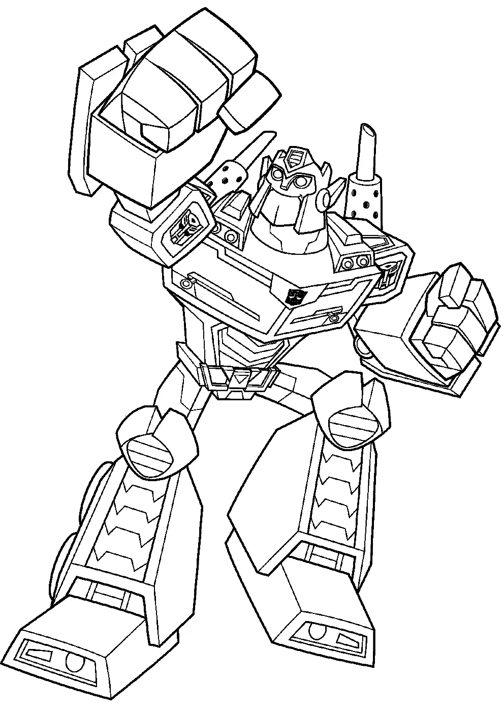 Rescue Bots Para Colorear 17