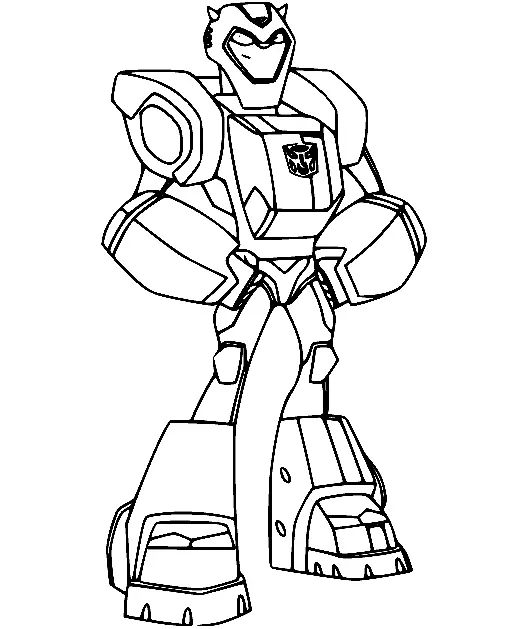 Rescue Bots Para Colorear 18