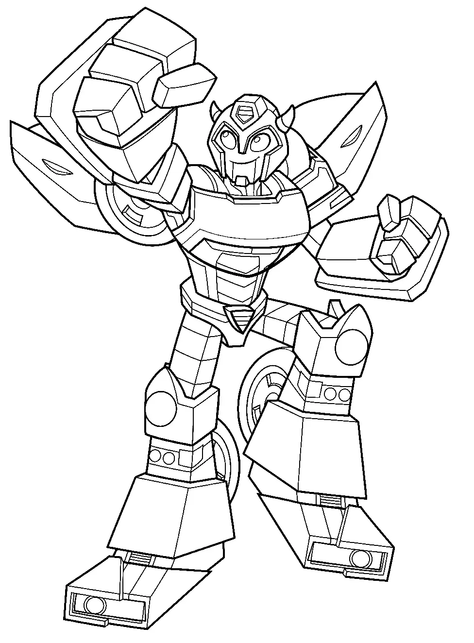 Rescue Bots Para Colorear 24
