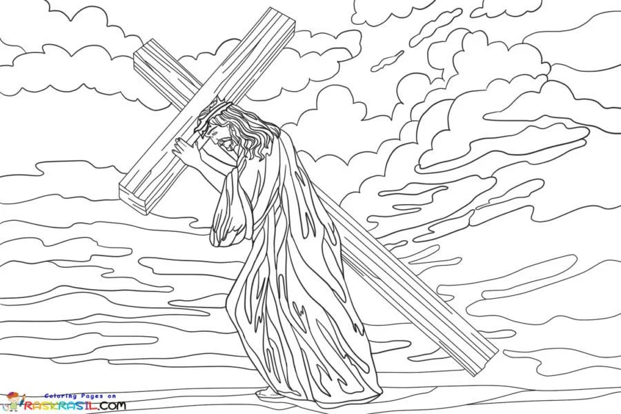 Resurrection Coloring Pages 23