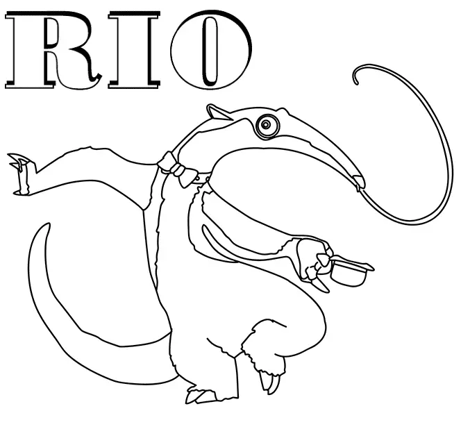 Rio Ausmalbilder 24