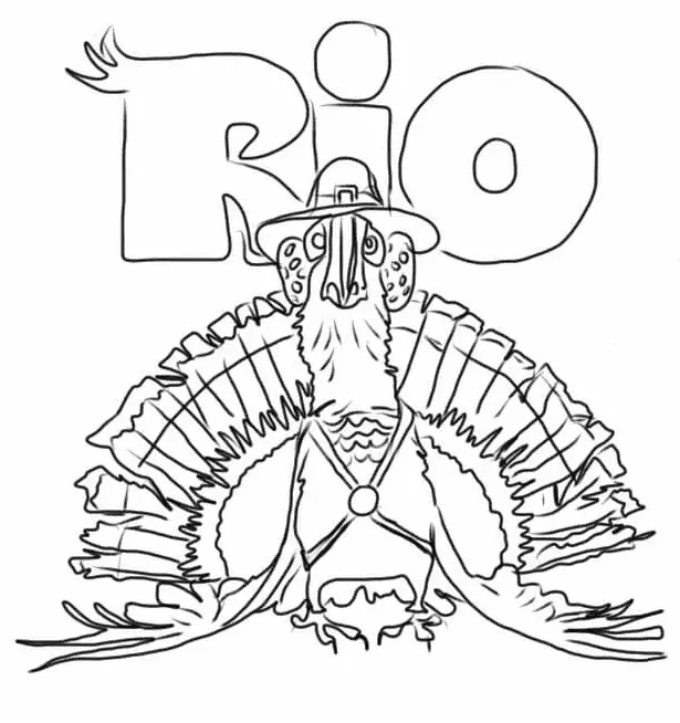 Rio Coloring Pages