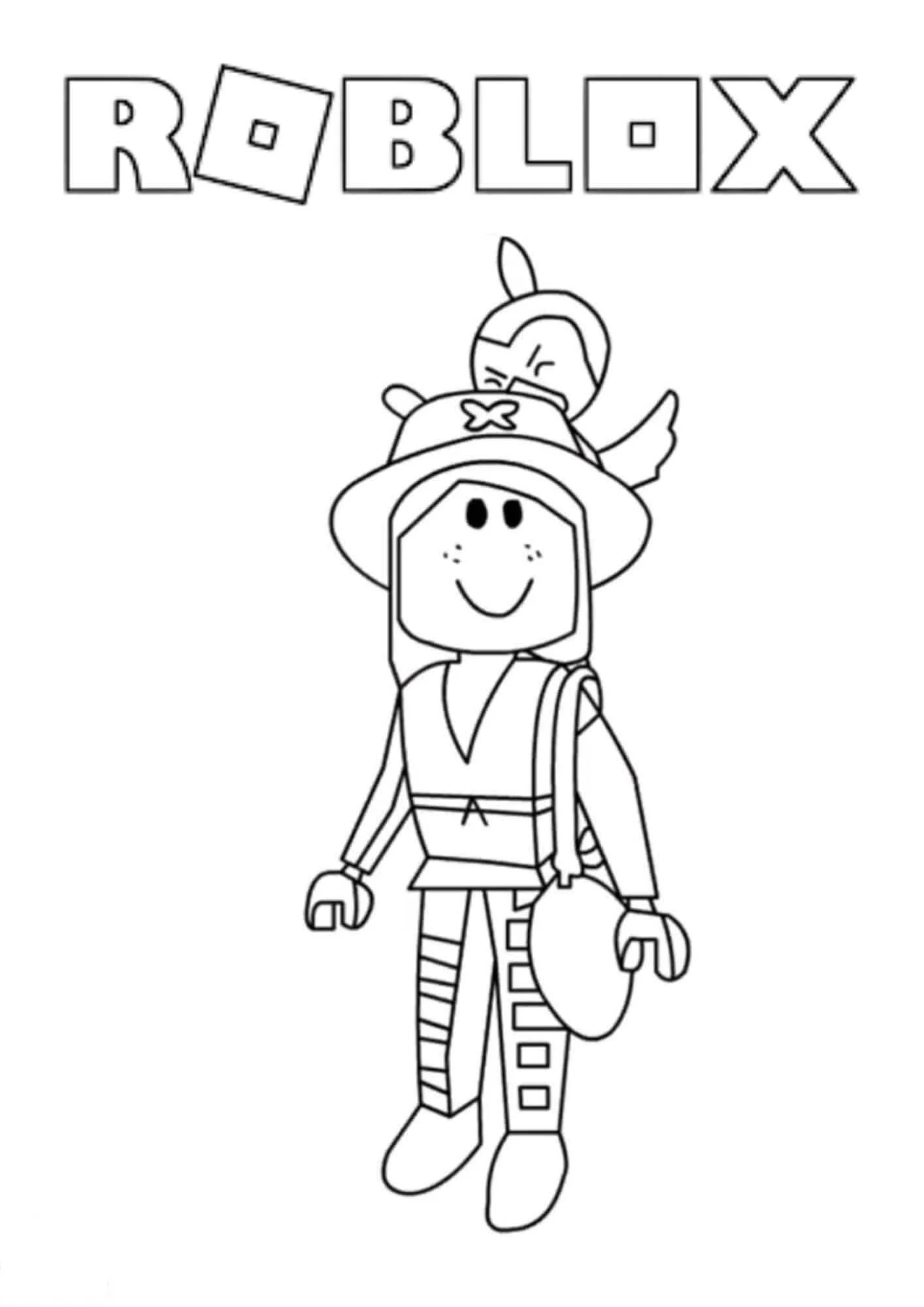 Roblox Coloring Pages 27