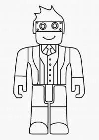 Roblox Coloring Pages 34