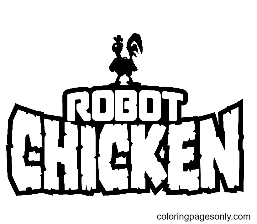 Robot Chicken Coloring Pages 7