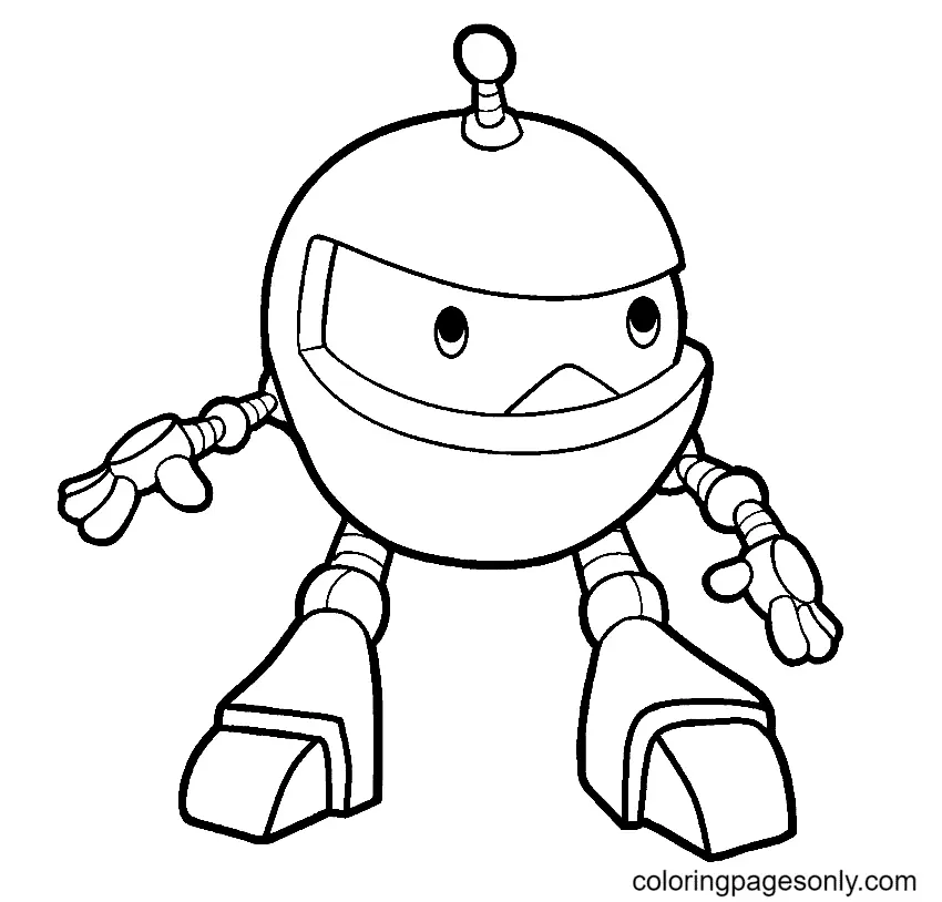 Desenhos de Robot Para Colorir 22