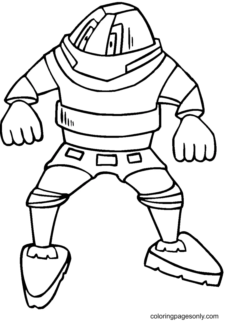 Desenhos de Robot Para Colorir 26