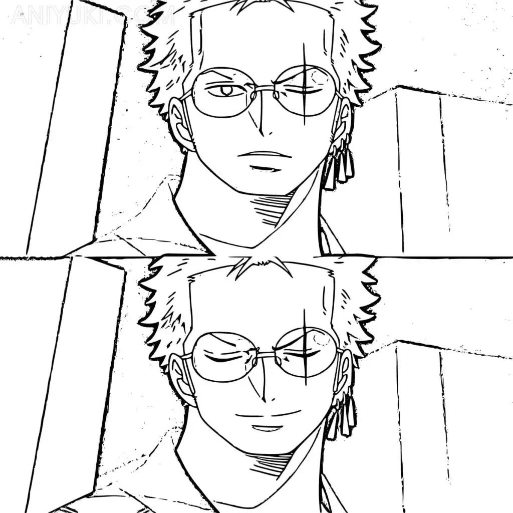 Roronoa Zoro Coloring Pages 34