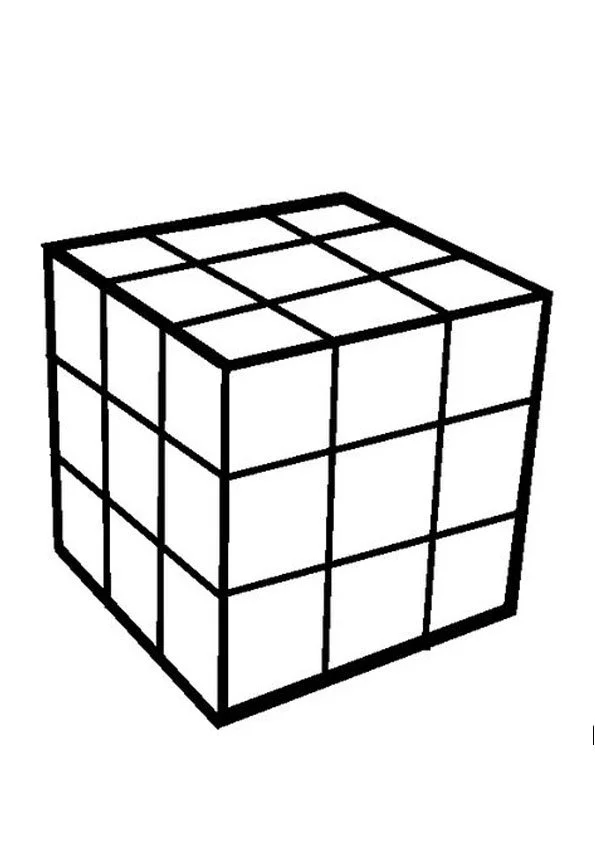 Rubiks Cube Coloring Pages 26
