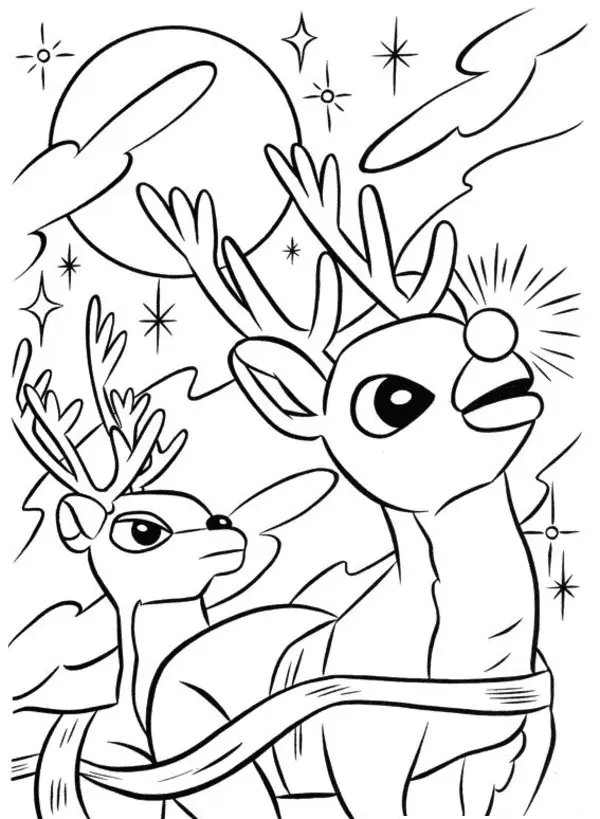 Rudolph Coloring Pages 31