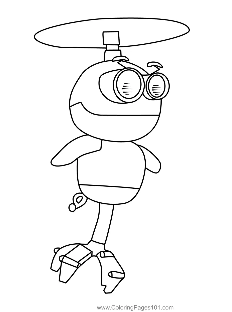 Rusty Rivets para Colorir 1