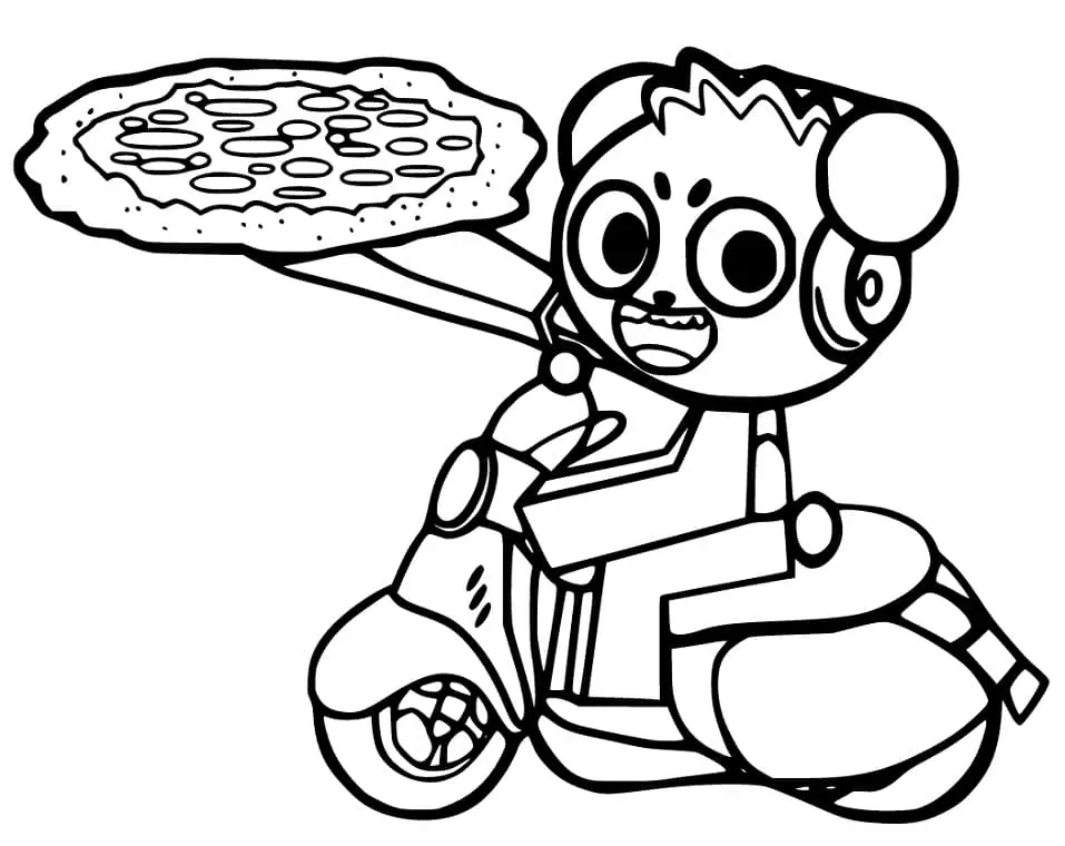 Ryan s World Coloring Pages 18