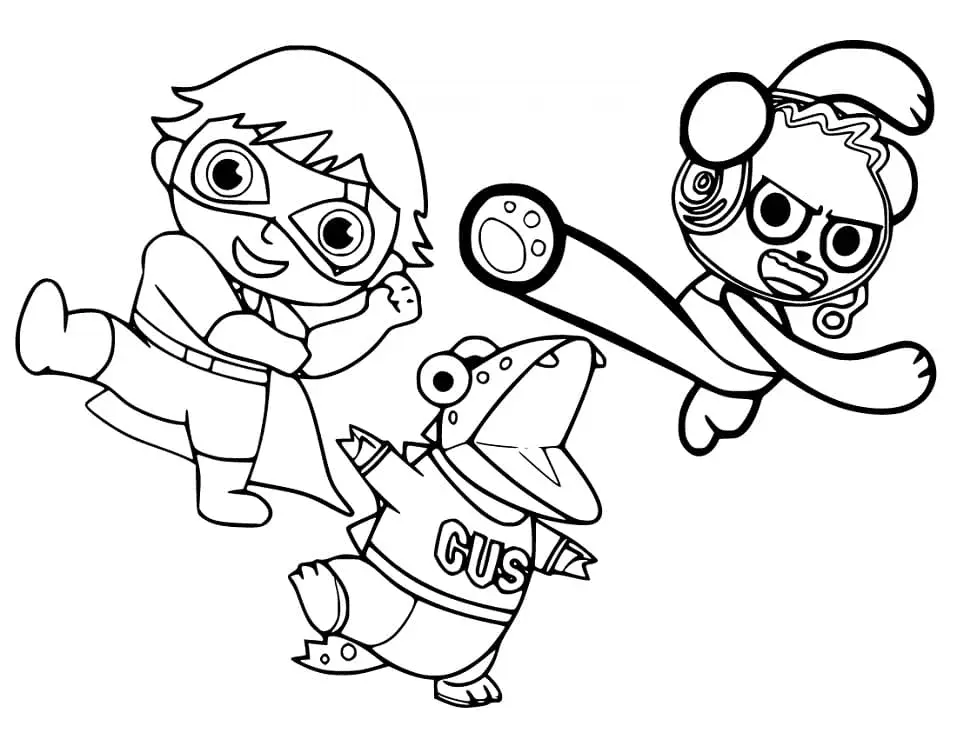 Ryan s World Coloring Pages 19
