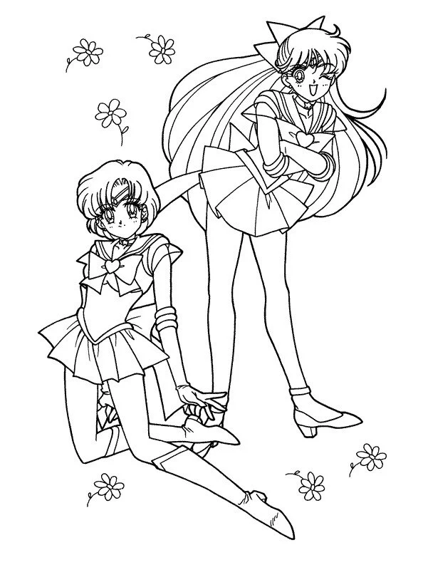 Sailor Moon Para Colorear 2