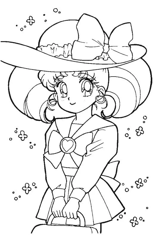 Sailor Moon Para Colorear 33
