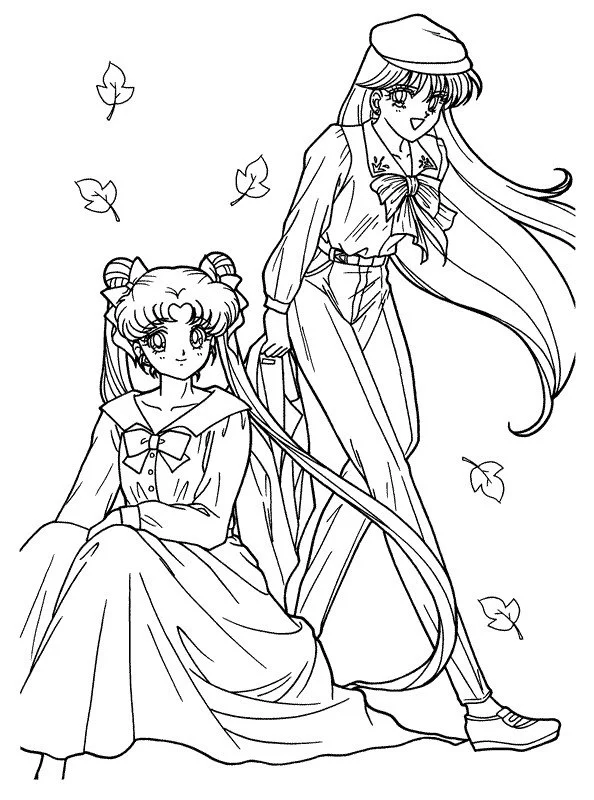 Sailor Moon Para Colorear 7