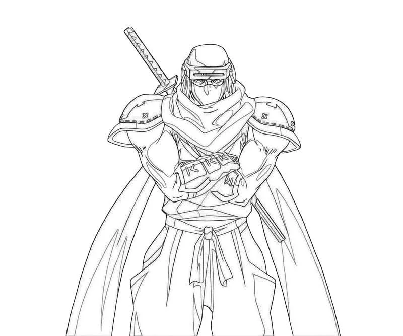 Samurai Coloring Pages 92
