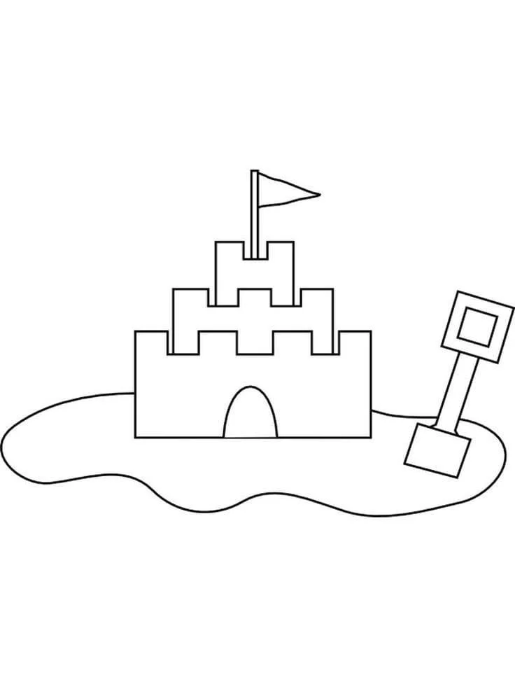 Sandburg Ausmalbilder 70