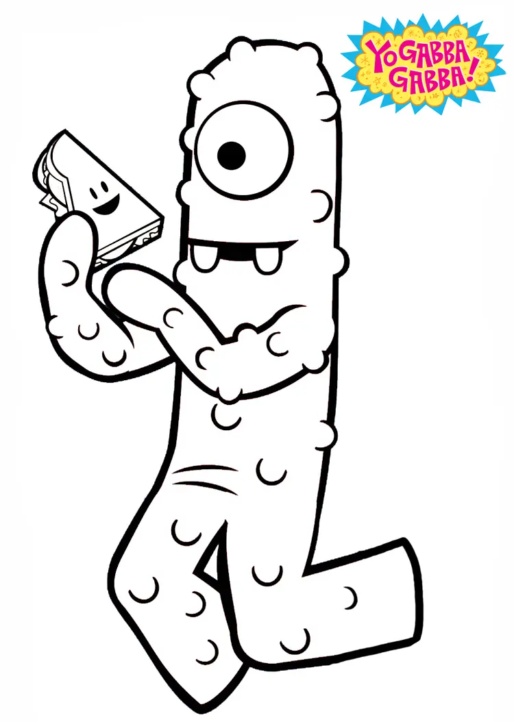 Sandwich Coloring Pages 82