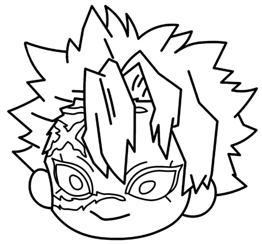 Sanemi Shinazugawa Coloring Pages 11