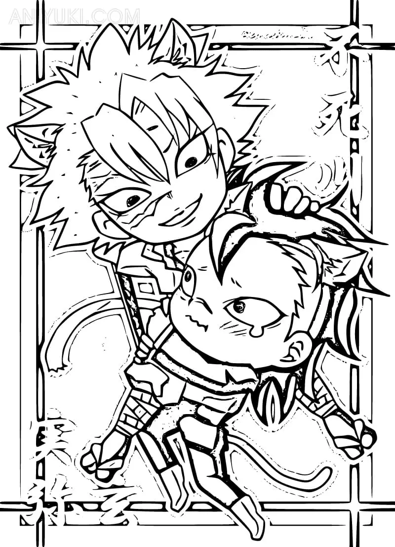 Sanemi Shinazugawa Coloring Pages 30