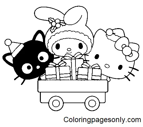 Personajes Sanrio Para Colorear 50