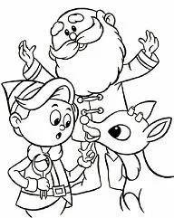 Weihnachtsmann Ausmalbilder 16