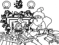 Santa Claus Coloring Pages 84