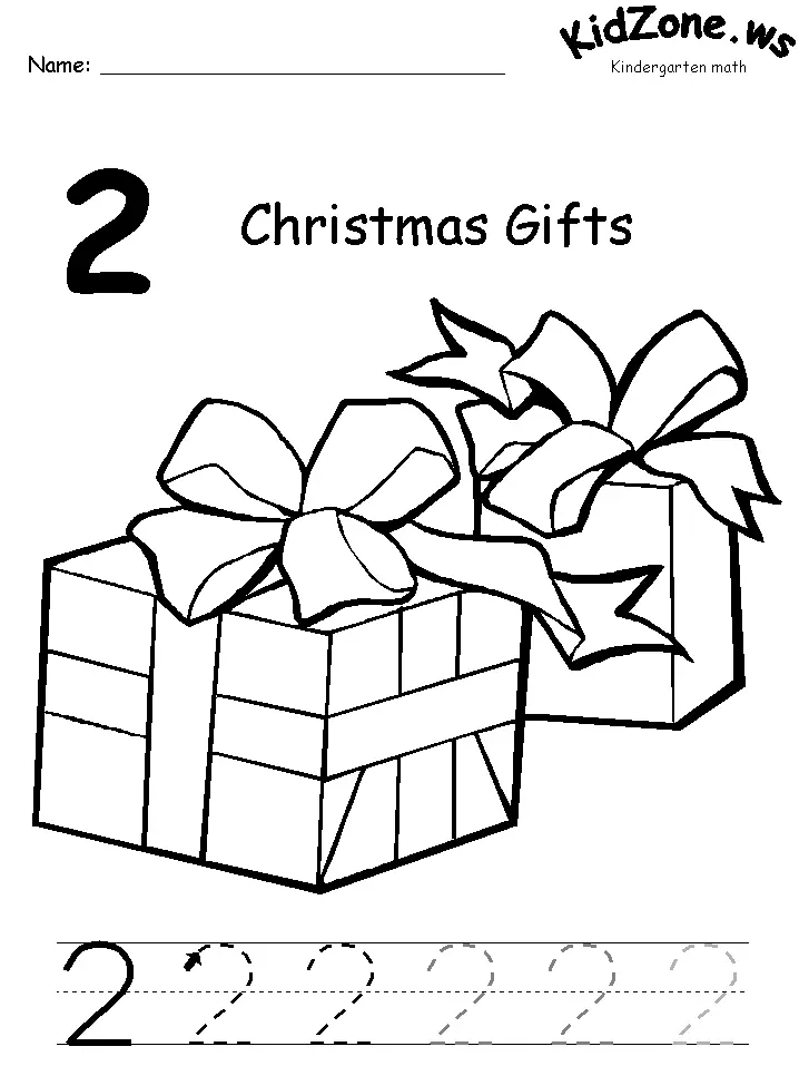 Santa Coloring Pages 101