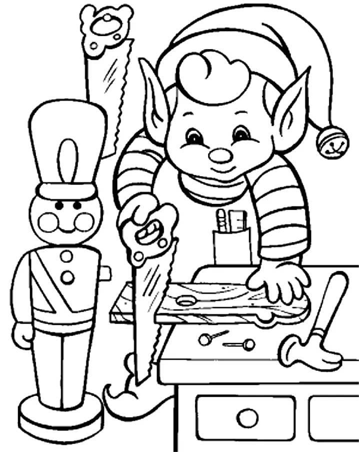 Santa Coloring Pages 102