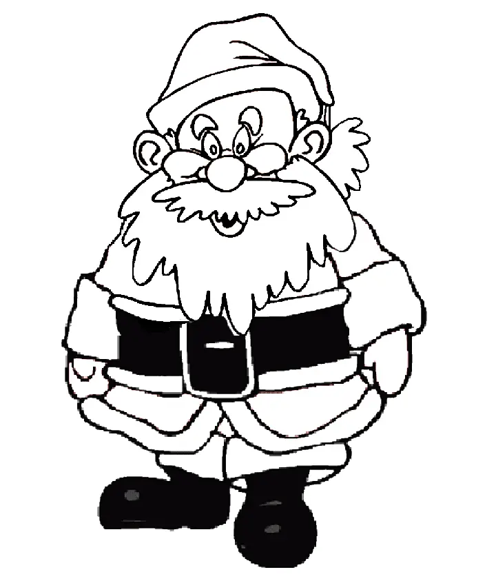 Desenhos de Santa Para Colorir 106